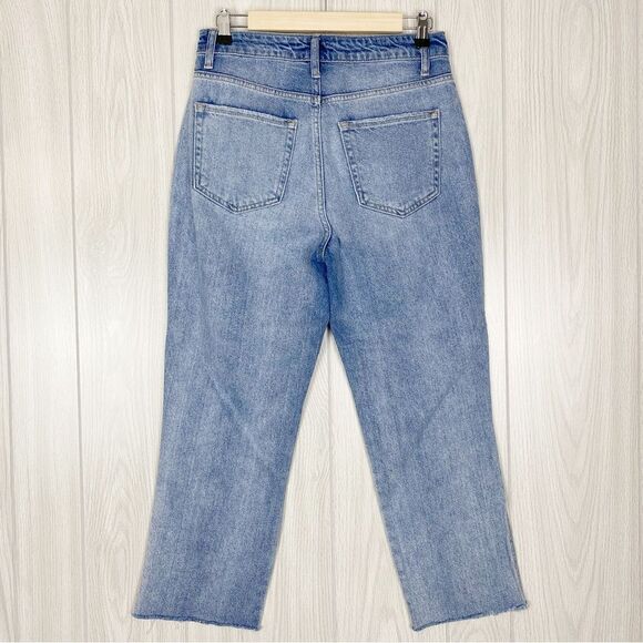 Flying Monkey | Apart High Rise Mom Ripped Straight Jeans Size 28 - Picture 2 of 11